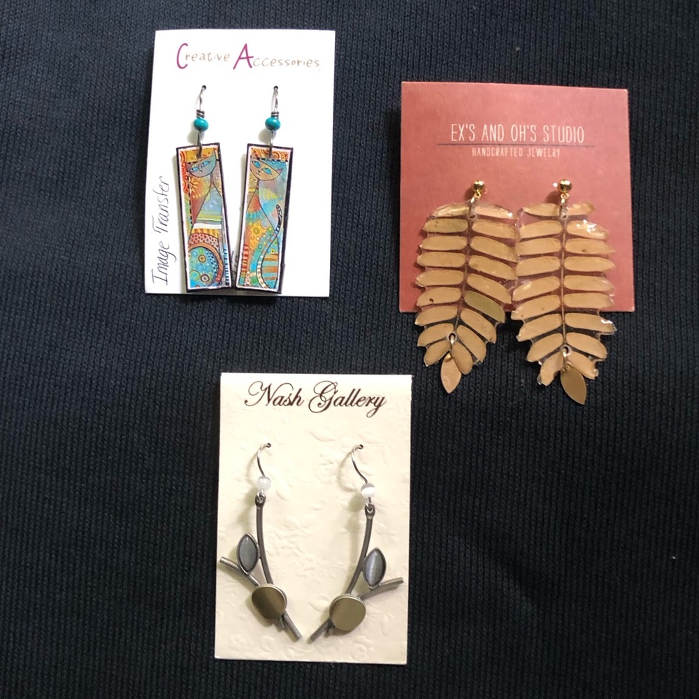 Unique Earrings -Bundle - Never worn